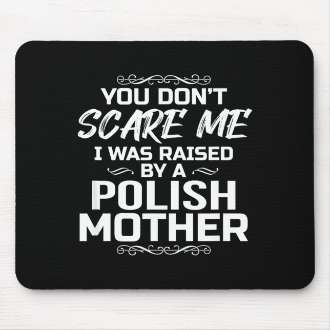 Lish Mother Raised Gift  Mouse Mat (Front)