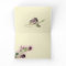 Lisianthus thank you blank card --customise