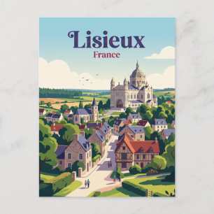 Lisieux, Normandy, France Postcard