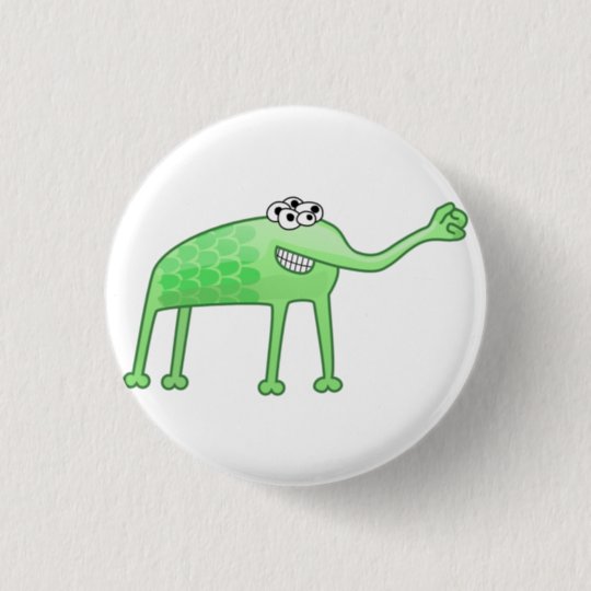 Lisp Alien Button | Zazzle.co.uk