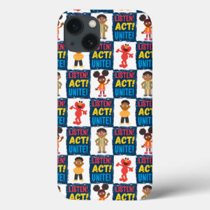 Listen! Act! Unite! Pattern iPhone 13 Case