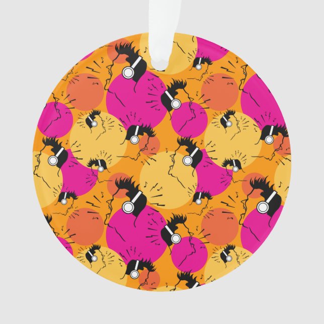 Listen and sing ornament (Front)