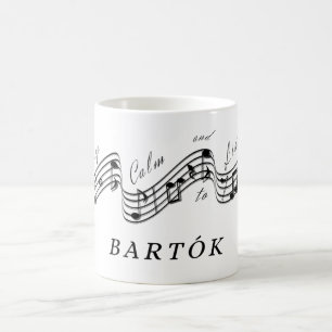 Listen Béla Bartók Best Classical Music Composer Coffee Mug