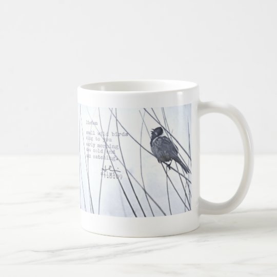 "listen" coffee mug