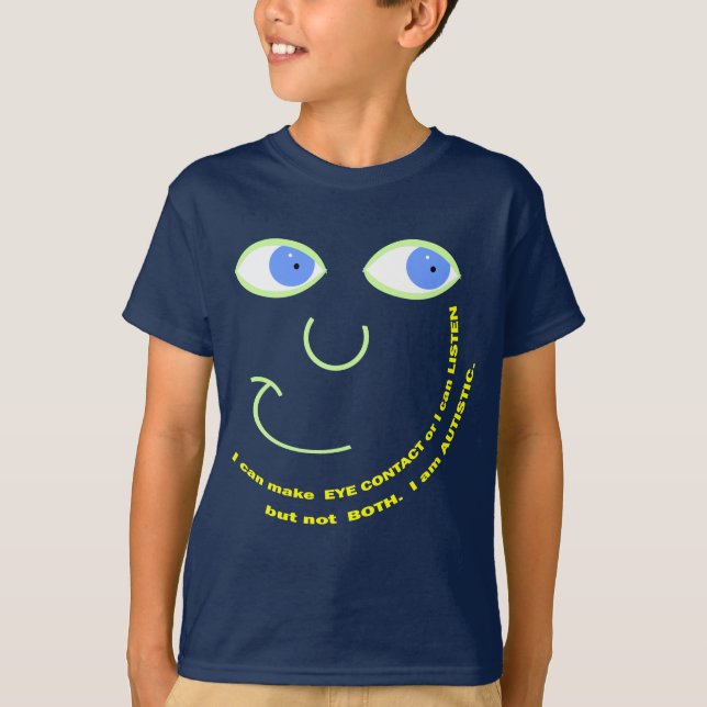 Listen Dark Apparel T-Shirt (Front)