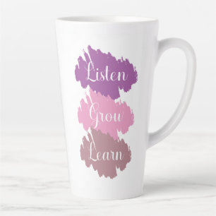 Listen Grow Learn Coffee Mug