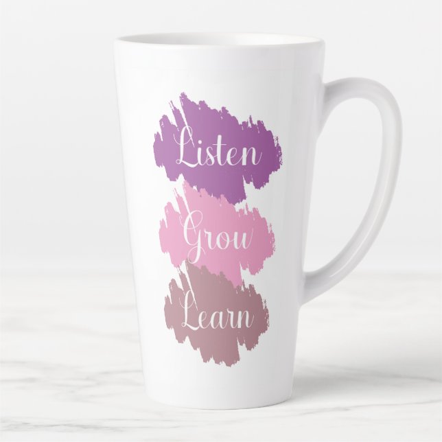 Listen Grow Learn Coffee Mug  (Right)