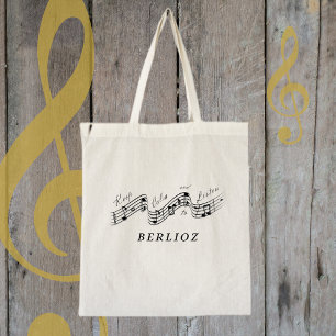 Listen Hector Berlioz Classical Music Composer Tote Bag