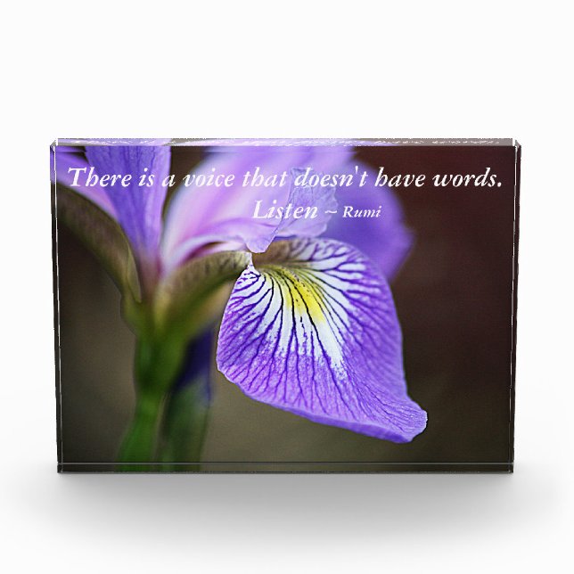 Listen...Rumi Photo Block (Front)