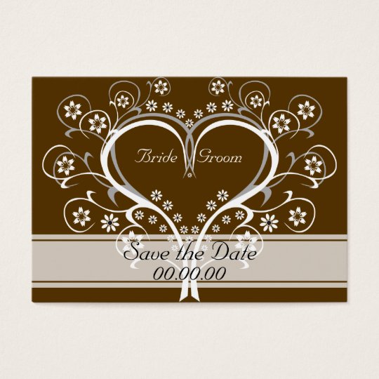 Listen To My Heart Affordable Save The Date Cards