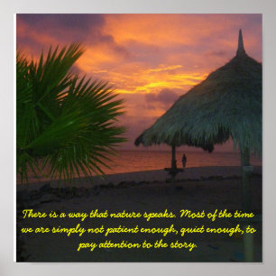 Listen to Nature Poster