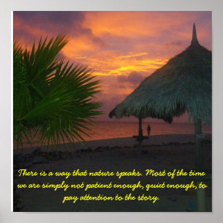 Listen to Nature Poster