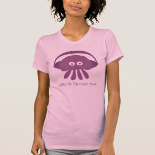 Listen to the funky music lilac Jellyfish T-shirt