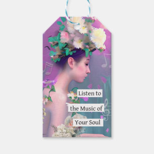 Listen to the Music of your Soul Inspriational Gift Tags