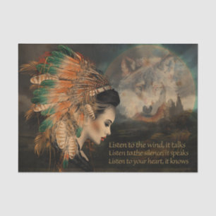 Listen to the Wind Tissue Paper