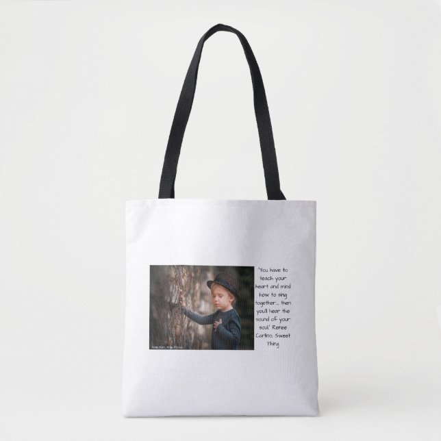 Listen To Your Heart Tote Bag (Front)