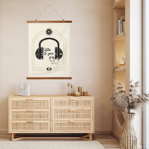 Listen to Your Soul Headphones Gold & Black