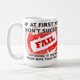 Listen To Your Wife Funny Mug