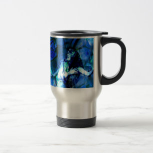 Listening to the Radio Travel Mug