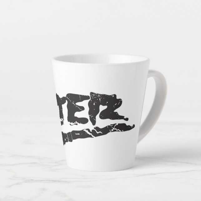 Lister lattebolli latte mug (Right Angle)