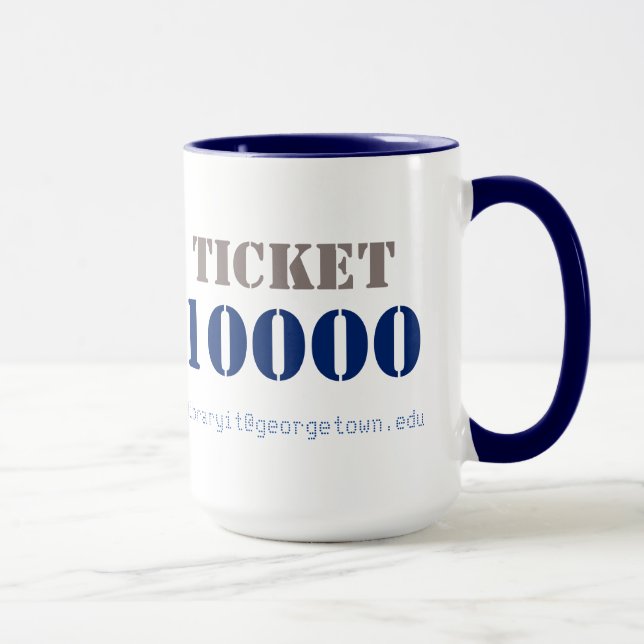 LIT 10K Ticket Mug (Right)