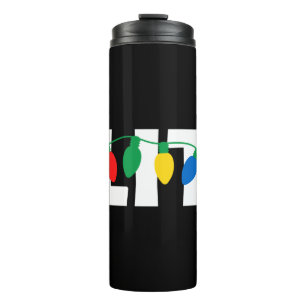 Lit Christmas Thermal Tumbler