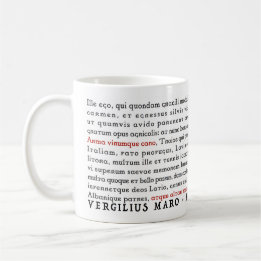 Lit Geek Virgil Aeneid - Mug