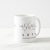 Lita peptide name mug (Front Right)