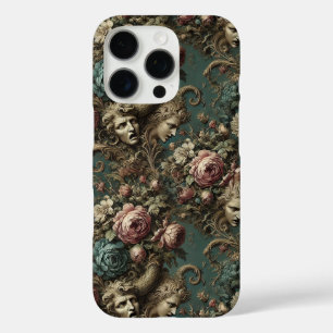 Litany of Aristocrats – Gothic Floral Design iPhone 16 Pro Case