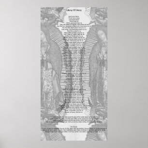 Litany Of Mary (30 x 60 Extra Large) Poster