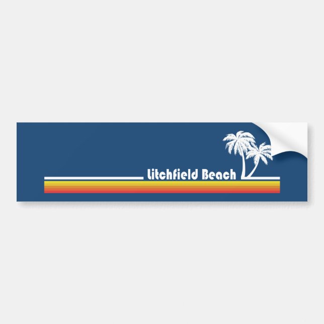 Litchfield Beach South Carolina Bumper Sticker (Front)