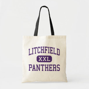 Litchfield - Panthers - High - Litchfield Illinois Tote Bag