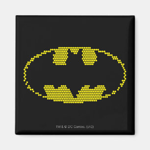 Lite-Brite Bat Emblem Magnet