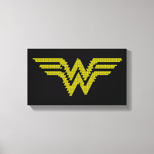Lite-Brite WW Symbol Canvas Print