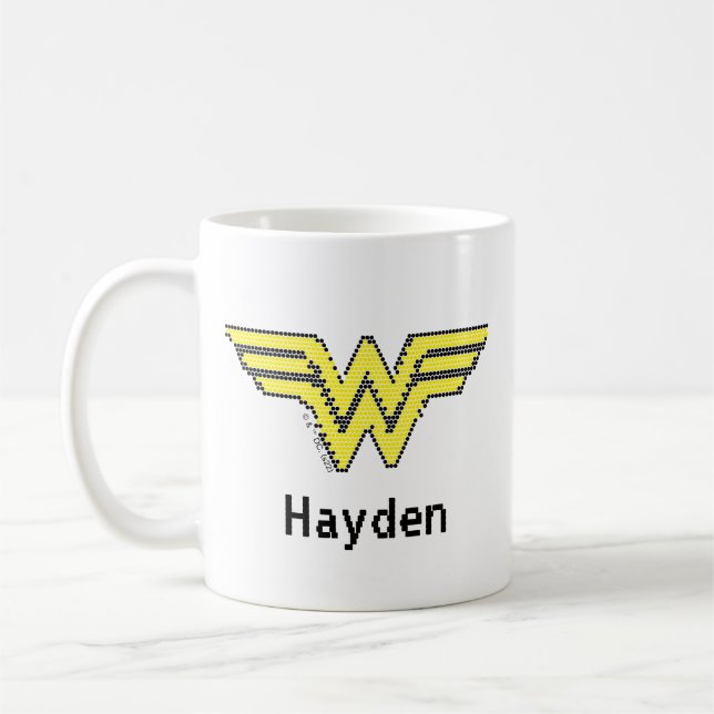 Lite-Brite WW Symbol Coffee Mug (Left)