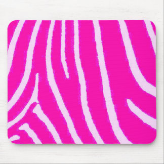 Lite Pink Zebra Print Mouse Mat