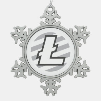 Litecoin Logo Symbol Crypto Christmas Ornament