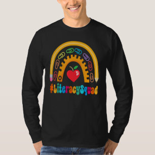 Literacy Squad Appreciation Week Back to School 10 T-Shirt