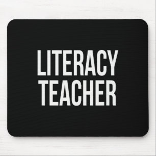 Literacy Teacher Appreciation Day For Work Thank Y Mouse Mat