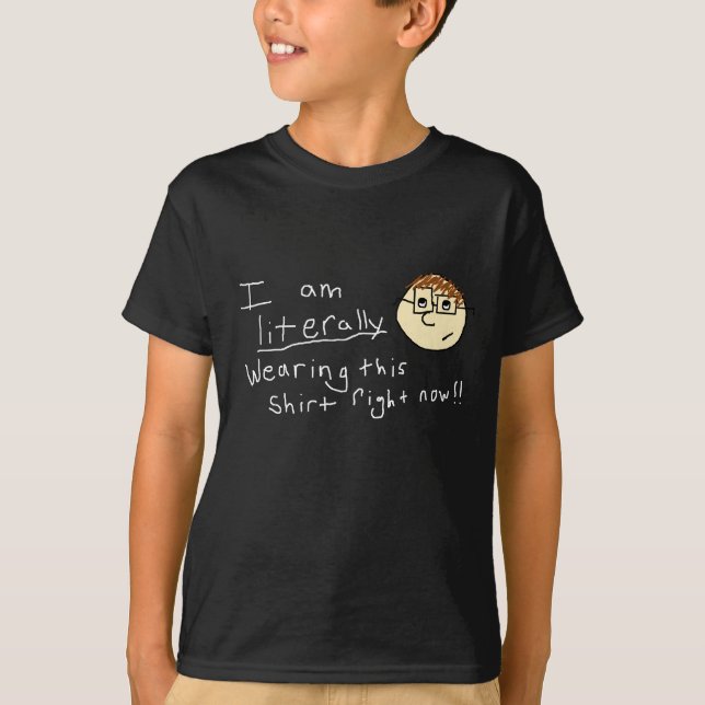 Literal Geek T-Shirt (Front)