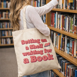 Literary Bookish Gift Book Lover Quote Tote Bag