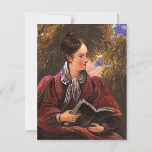 Literary Ladies Book Club Invitation Vintage (Front)