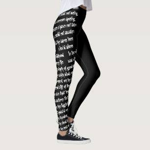 Literary Leggings