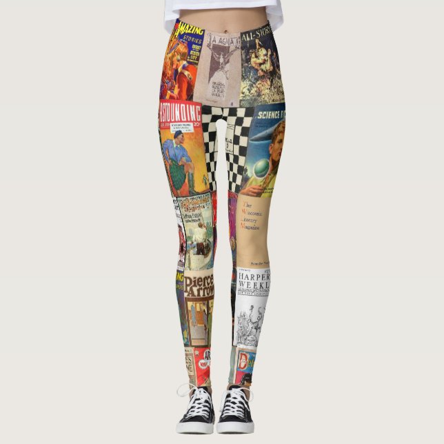 Literary Magazines tights (Front)