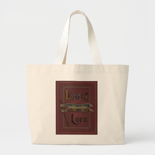 Literary Merch Tote Bag 'Lord of Lorn' (Front)