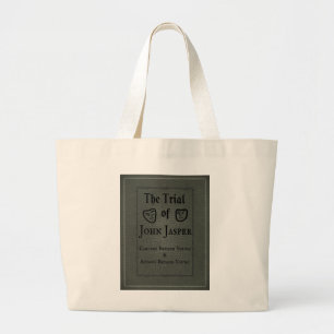 Literary Merch Tote Bag 'The Trial of John Jasper'