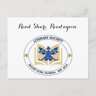 Literary Society Postcard