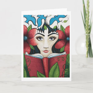 "Literary Spirit" greeting card