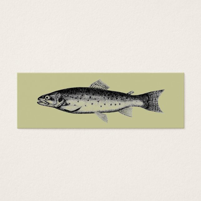 Literary Trout Bookmark (Front)