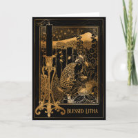 Litha Vintage Golden Honey Bee Hive Summer